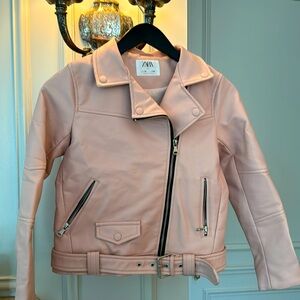Zara Light Pink Jacket Great Condition SFPF Home Size 10